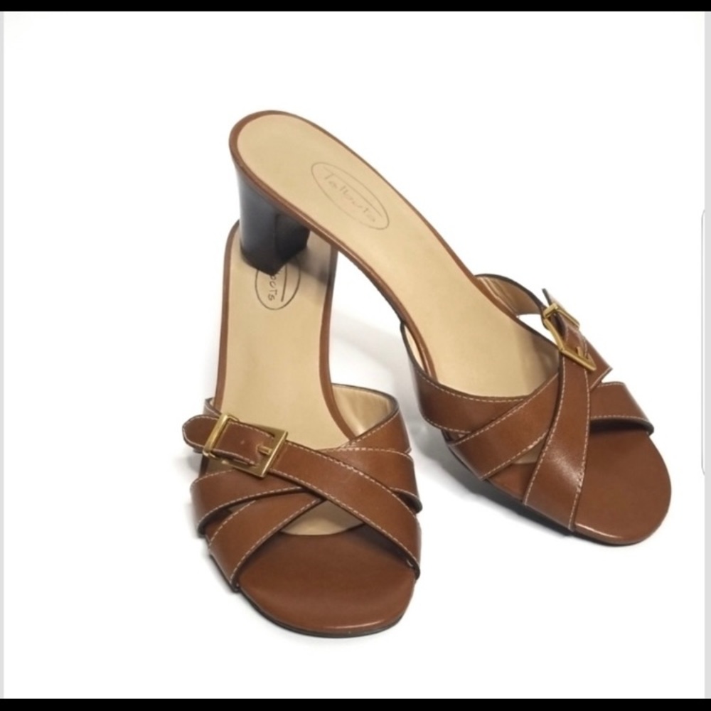 Talbots Genuine Leather Classic Sandals